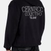 Hoodies & Sweatshirts | cernucci Hoodies & Sweatshirts Cernucci Pearl Embellished Hoodie - Black