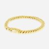 Bracelets & Bangles | JWL-BRA Bracelets & Bangles 6Mm Iced Cuban Bracelet - Gold