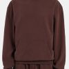 Hoodies & Sweatshirts | cernucci Hoodies & Sweatshirts Oversized Hoodie - Chestnut