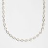 Iced Jewellery | cernucci Iced Jewellery 8Mm Iced Cz Coffee Bean Chain