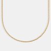 Chains | cernucci Chains 2Mm Gold Plated Micro Cuban Chain