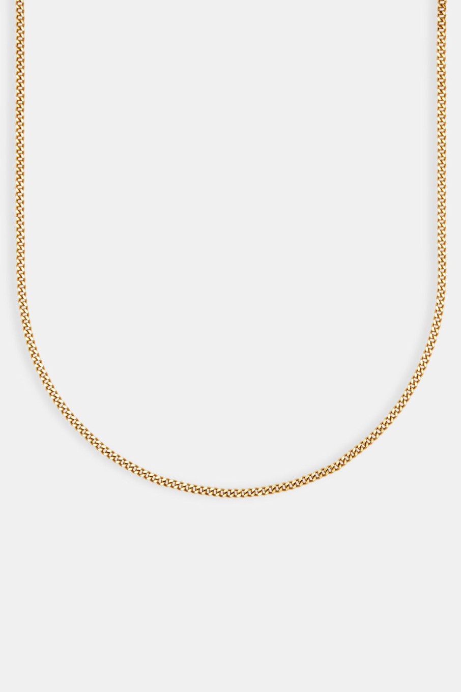 Chains | cernucci Chains 2Mm Gold Plated Micro Cuban Chain