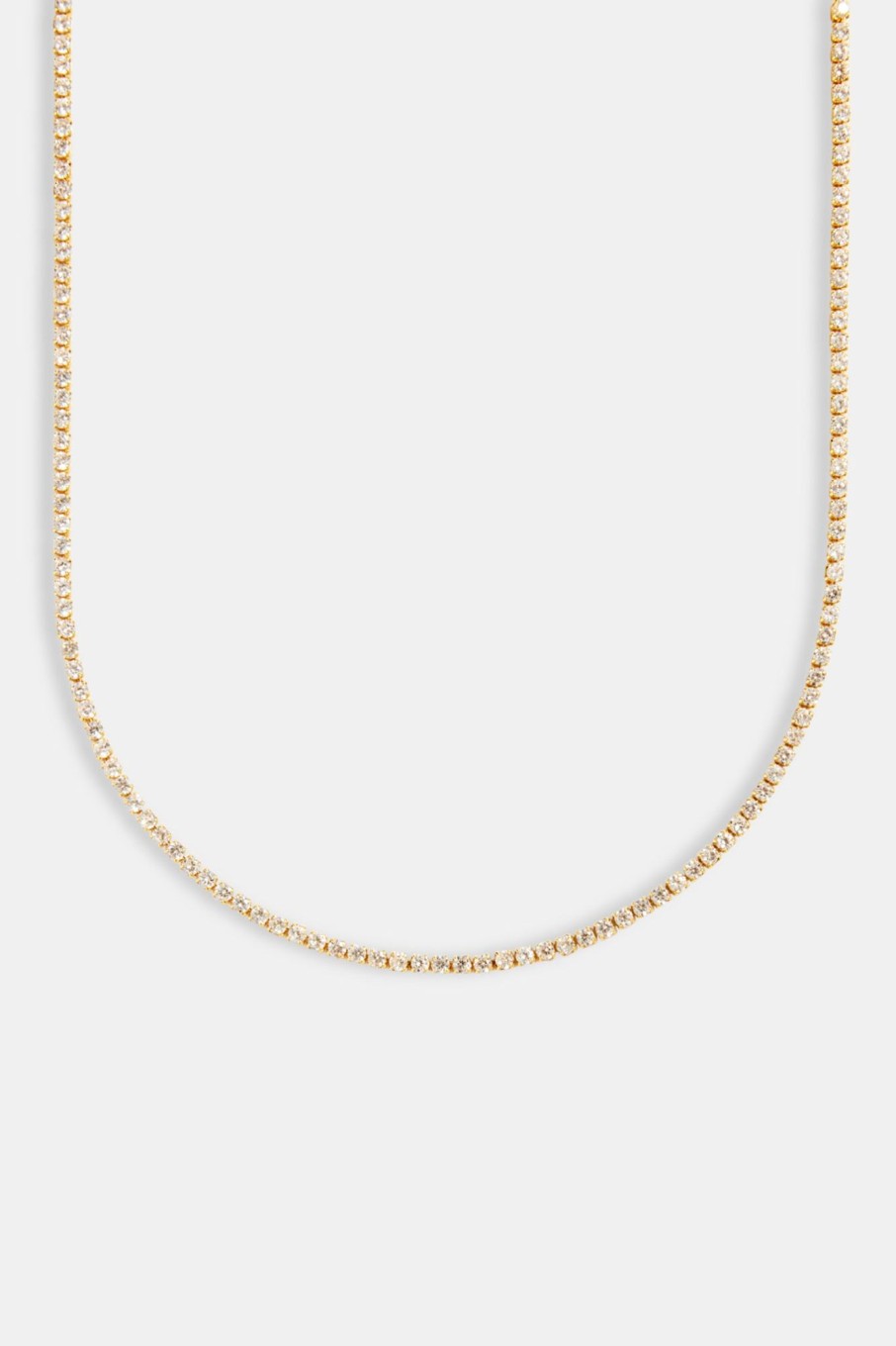 Iced Jewellery | JWL-CHN Iced Jewellery Womens 2.5Mm Micro Tennis Chain - Gold