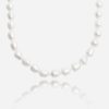 Pearls | JWL-NECK-PRL Pearls 10Mm Rice Freshwater Pearl Necklace