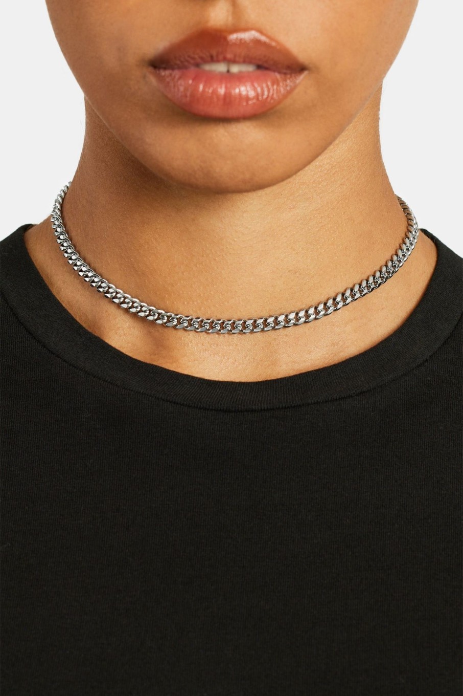 Chokers | JWL-CHN Chokers 5Mm Miami Cuban Choker