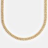 Chains | JWL-CHN Chains 6Mm Gold Plated Iced Cuban Chain