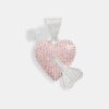 Iced Jewellery | JWL-PEND Iced Jewellery 25Mm Iced Cz Cupid Heart Pendant