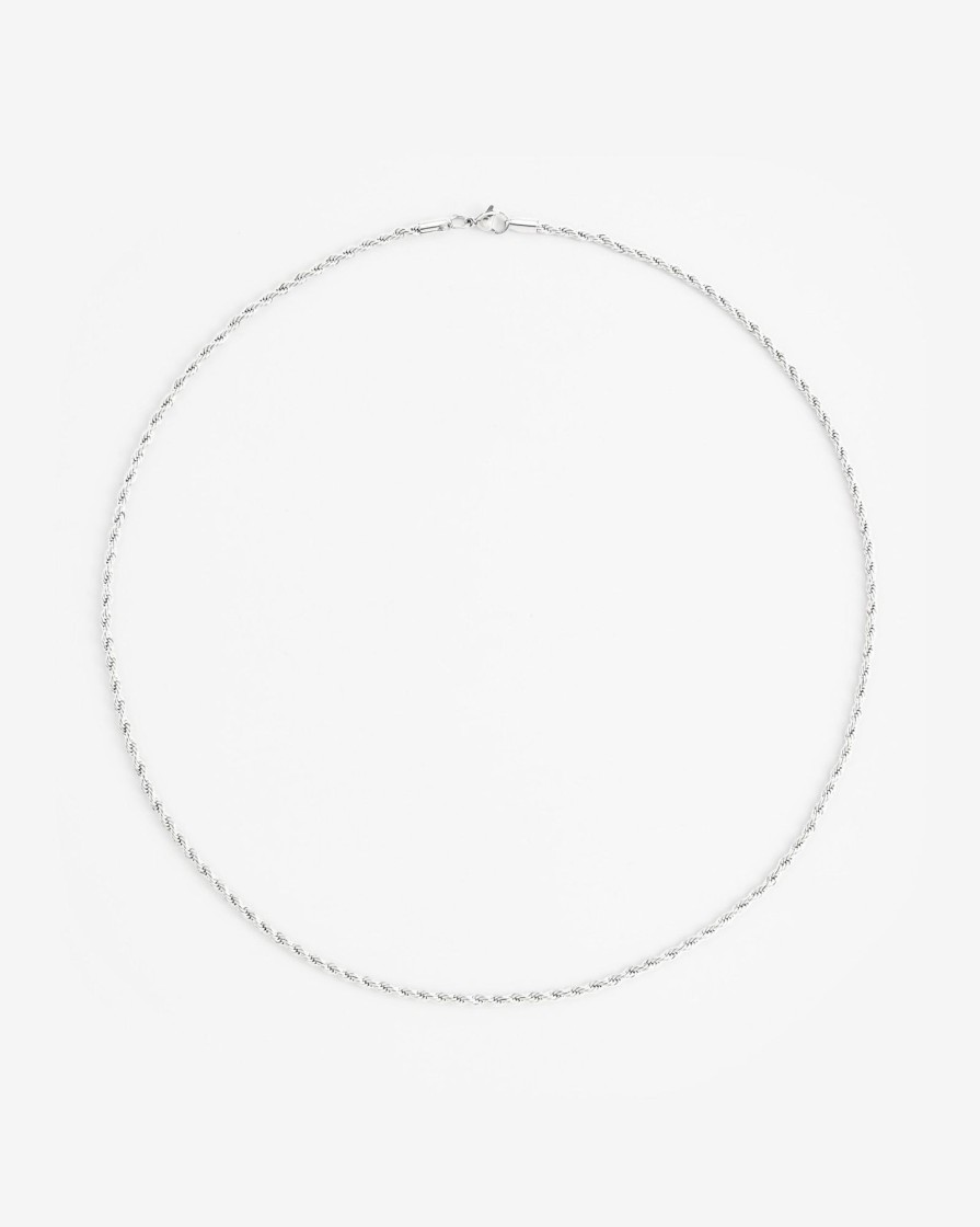 Chains | JWL-CHN Chains 925 3Mm Rope Chain - Silver