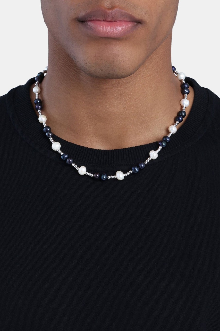 Pearl Necklaces & Bracelets | cernucci Pearl Necklaces & Bracelets Oilslick Freshwater Pearl U0026 Bead Necklace - White