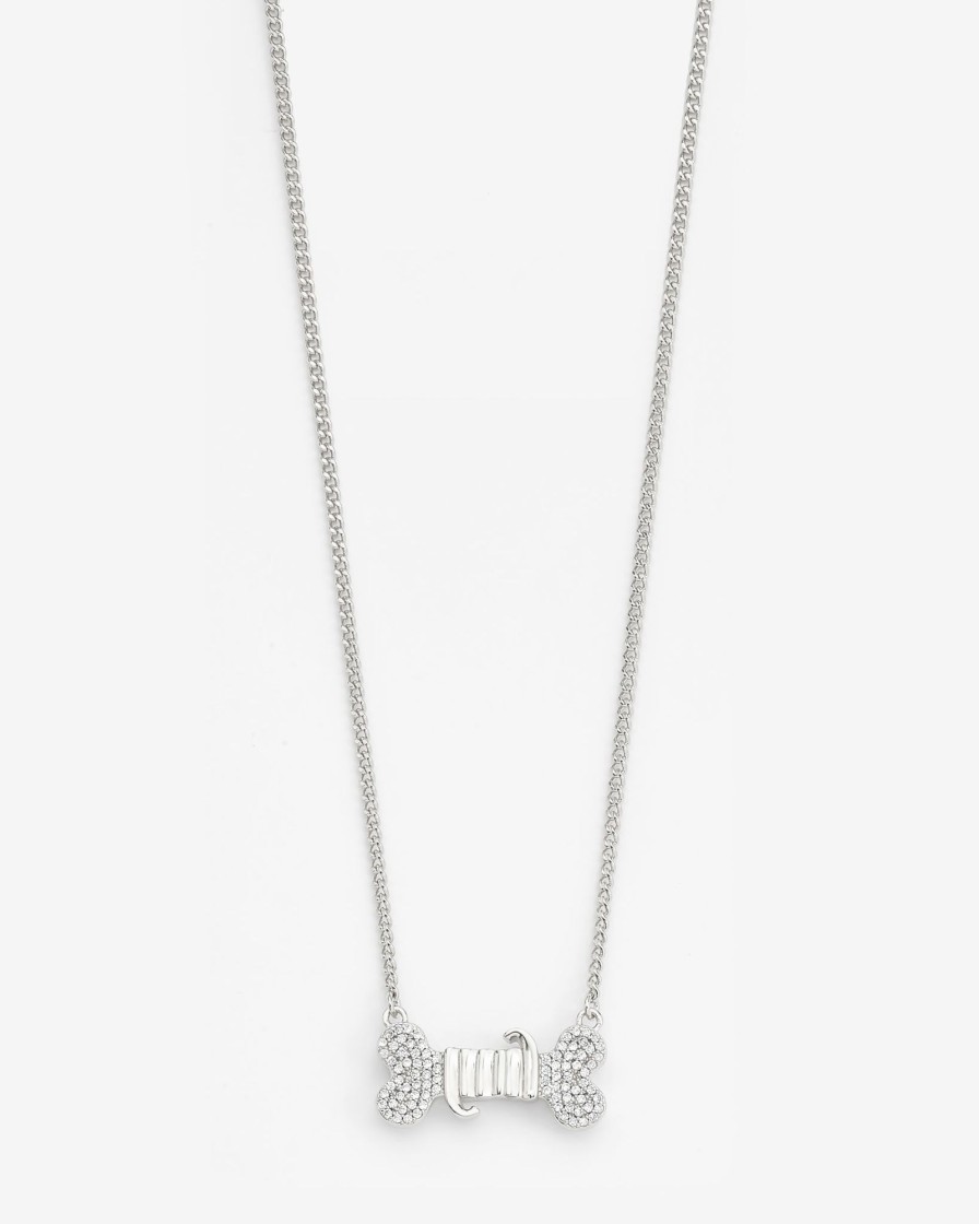 Necklaces | cernucci Necklaces Ufc Iced Bone Necklace