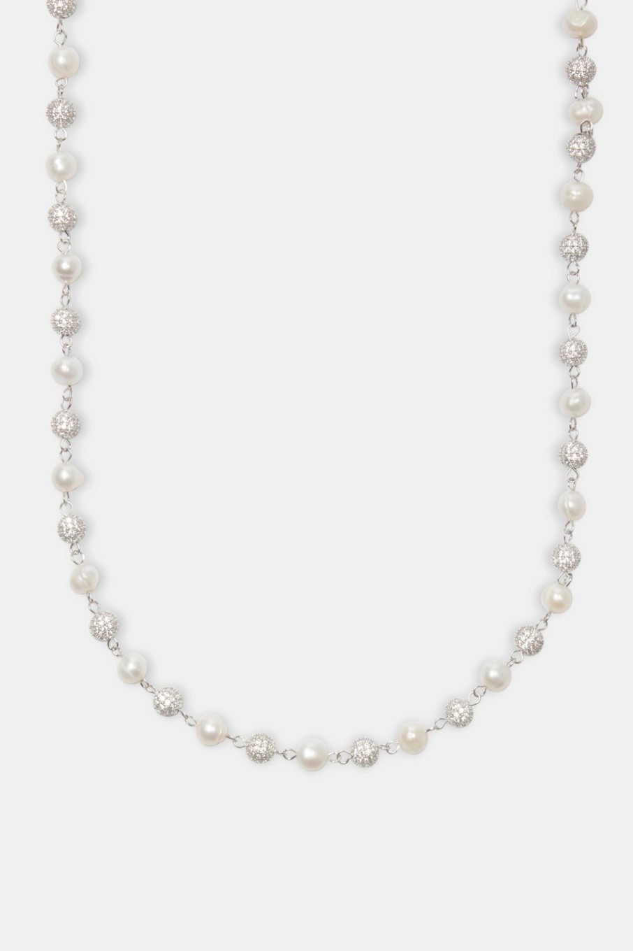 Pearl Necklaces & Bracelets | cernucci Pearl Necklaces & Bracelets Freshwater Pearl U0026 Ice Ball Necklace - White