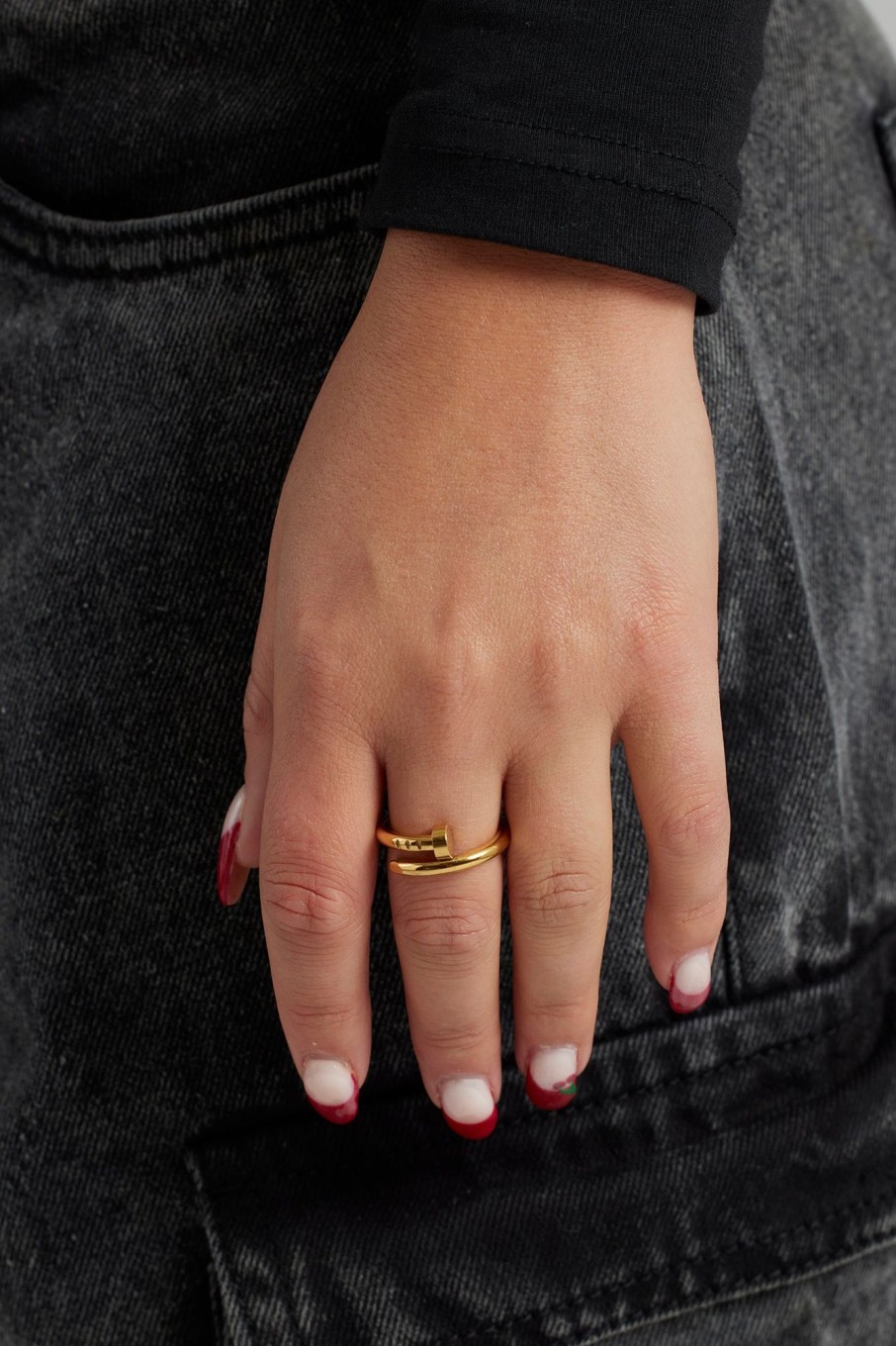 Rings | cernucci Rings 3Mm Gold Plated Polished Twist Ring