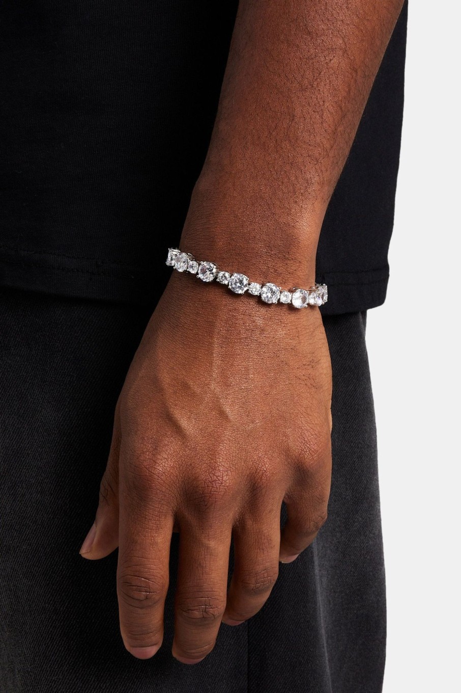 Bracelets & Bangles | cernucci Bracelets & Bangles 8Mm Clear Cz Multi Size Tennis Bracelet