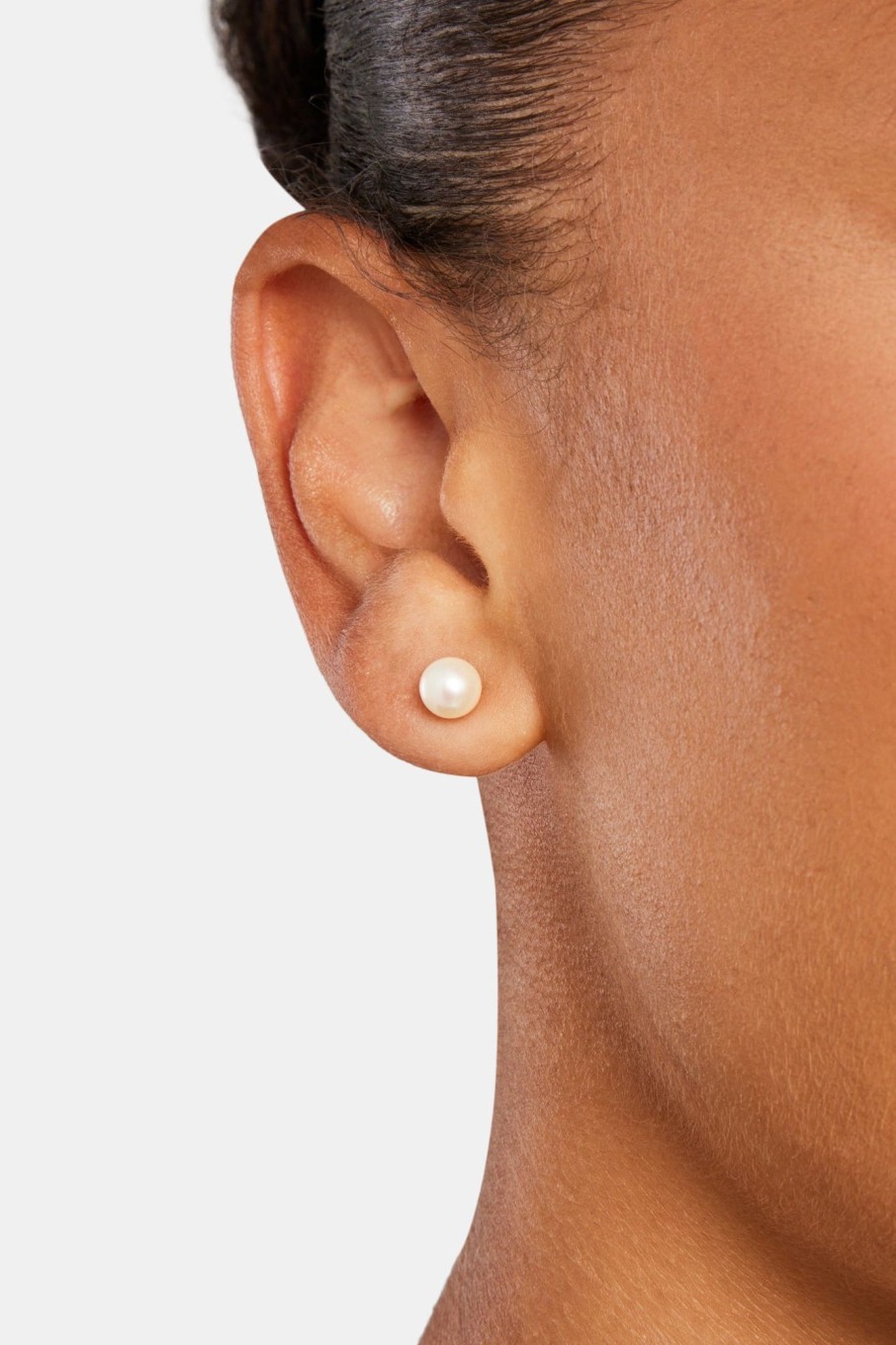 Pearls | JWL-EAR-PRL Pearls 925 6Mm Freshwater Pearl Stud Earrings