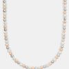 Pearl Necklaces & Bracelets | cernucci Pearl Necklaces & Bracelets Multi Colour Freshwater Pearl Necklace - White