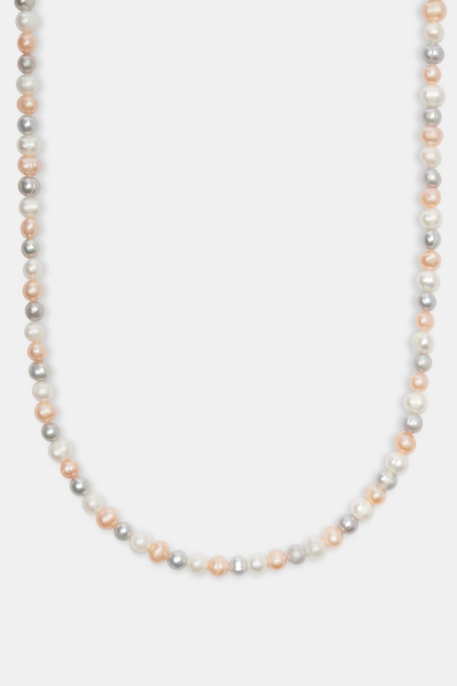 Pearl Necklaces & Bracelets | cernucci Pearl Necklaces & Bracelets Multi Colour Freshwater Pearl Necklace - White