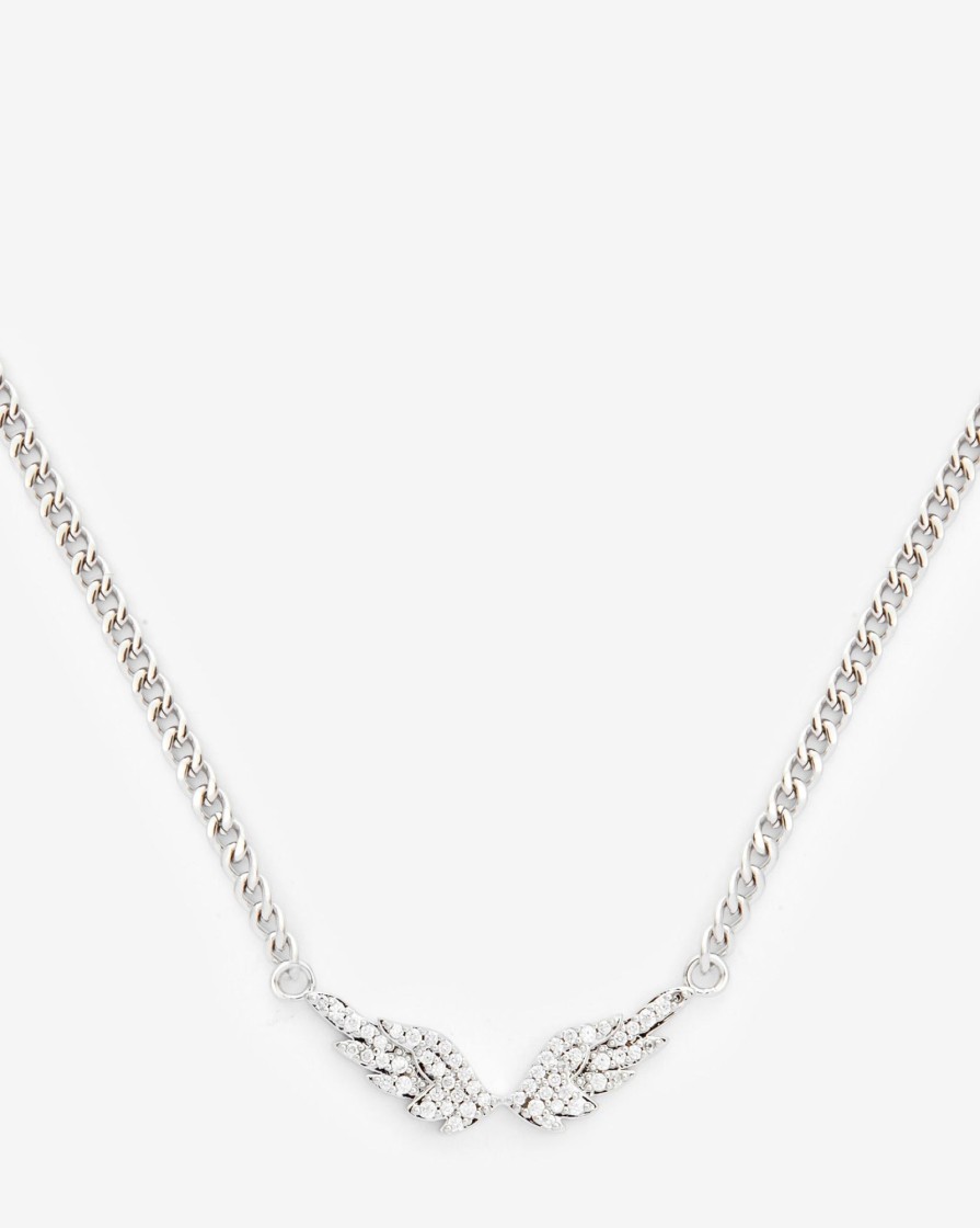 Iced Jewellery | JWL-NECK Iced Jewellery Wings Necklace