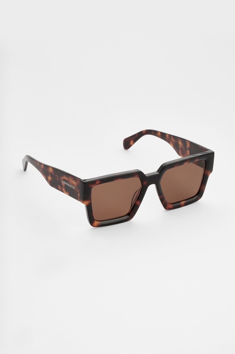 Accessories | CLO-ACC Accessories Oversized Thick Frame Acetate Sunglasses - Brown