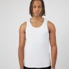 T-Shirts & Vests | CLO-TOP-TEE T-Shirts & Vests Slim Ribbed Vest - White