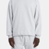 Hoodies & Sweatshirts | cernucci Hoodies & Sweatshirts Crew Neck Sweatshirt - Light Grey Marl