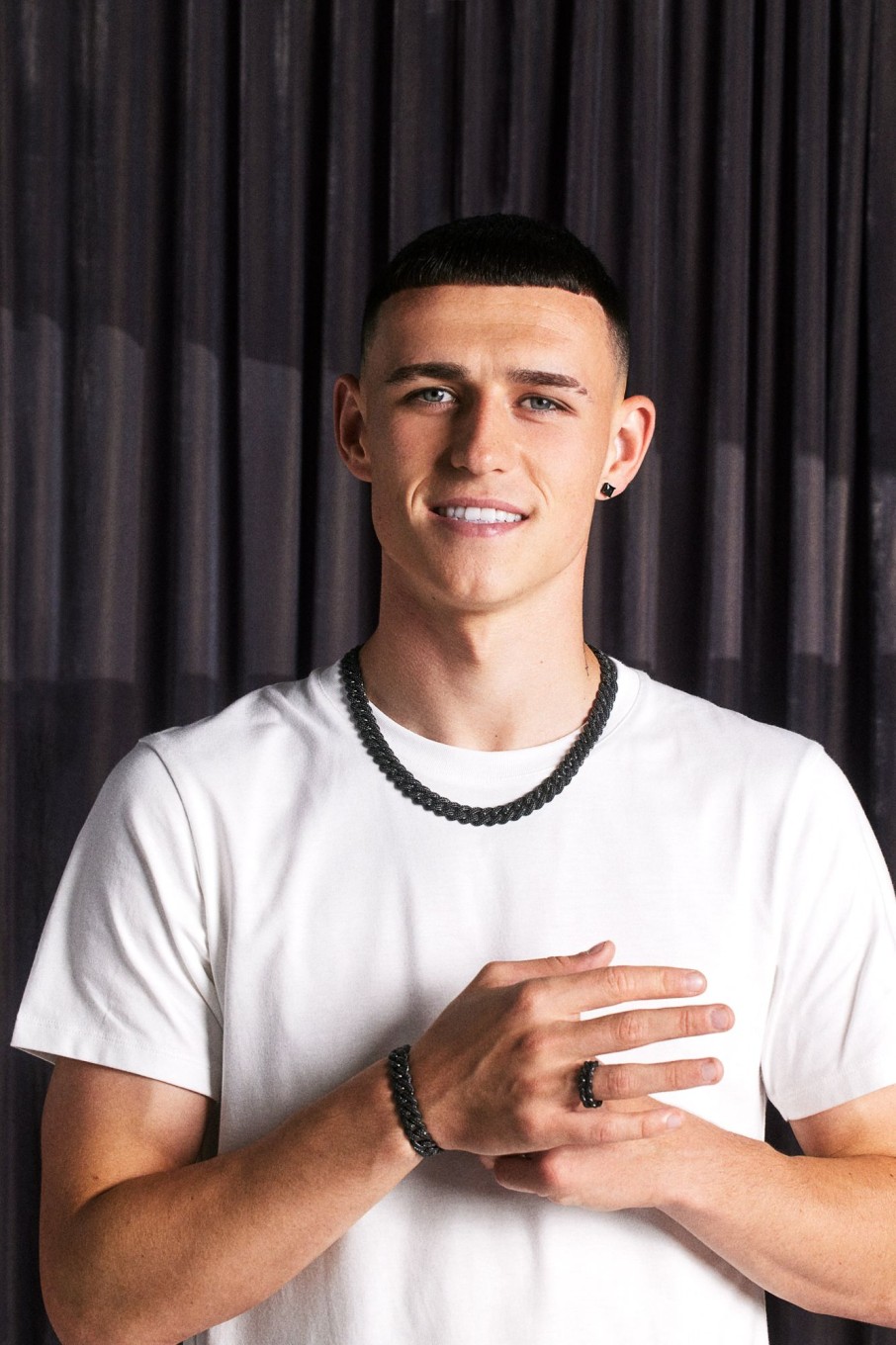 Cernucci X Phil Foden | cernucci Cernucci X Phil Foden Iced Cuban Chain - Black