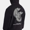 Hoodies & Sweatshirts | cernucci Hoodies & Sweatshirts Gothic C Embellished Hoodie - Green