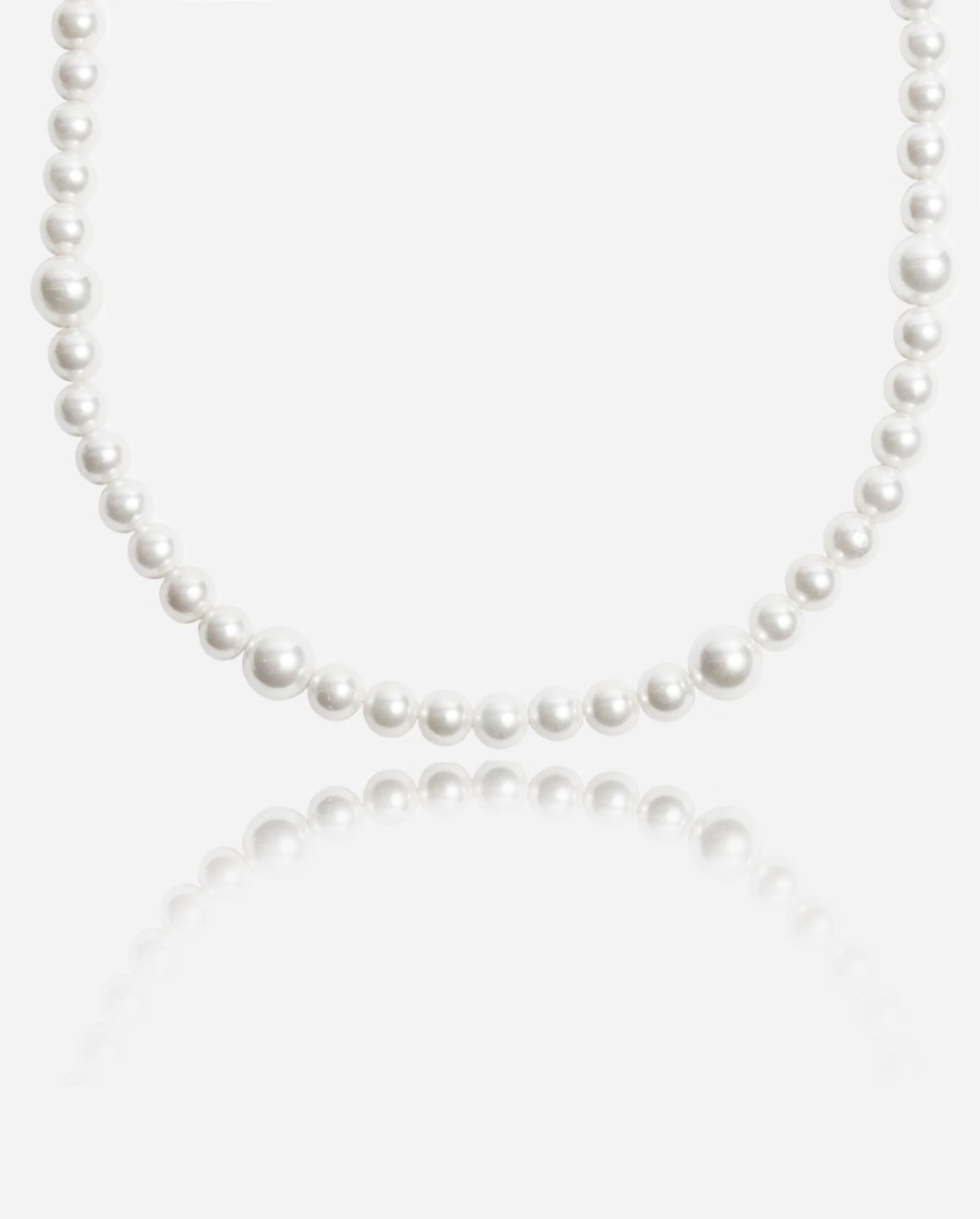 Necklaces | cernucci Necklaces Graduated Pearl Necklace