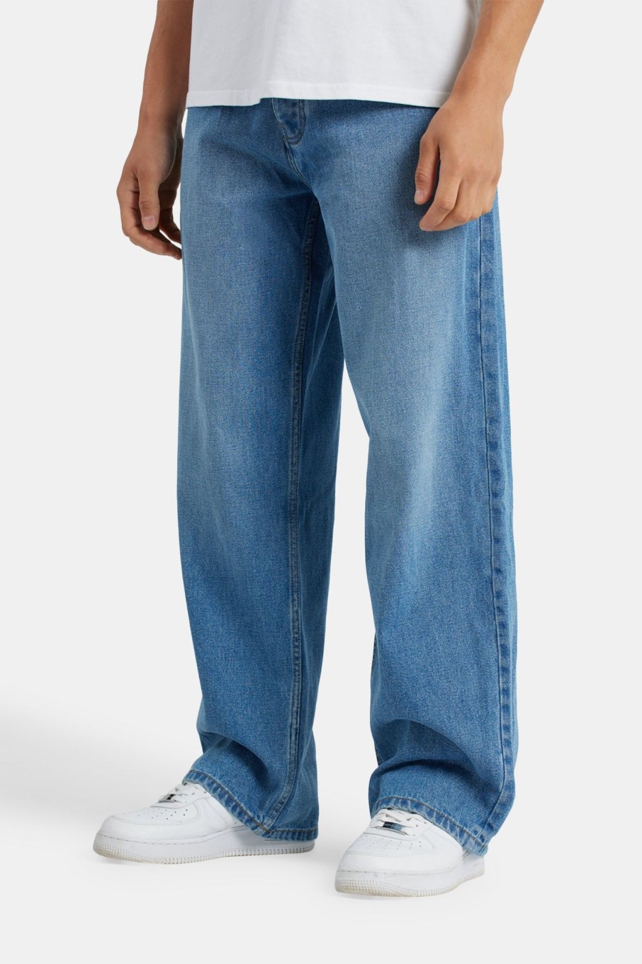 Jeans | CLO-BOT-DEN Jeans Baggy Fit Jeans - Mid Blue