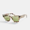 Accessories | CLO-ACC Accessories Beseled Chunky Square Marble Acetate Frame Sunglasses - Multi