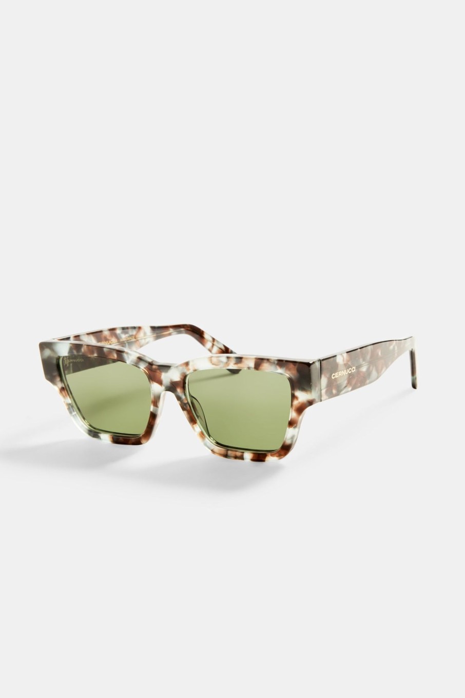 Accessories | CLO-ACC Accessories Beseled Chunky Square Marble Acetate Frame Sunglasses - Multi