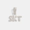 Custom Jewellery | JWL-CUST Custom Jewellery 0.5" Custom Bubble Font Pendant