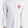 T-Shirts & Vests | cernucci T-Shirts & Vests Oversized C Fleur Long Sleeve T-Shirt