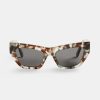 Accessories | CLO-ACC Accessories Angled Square Acetate Sunglasses - Tort