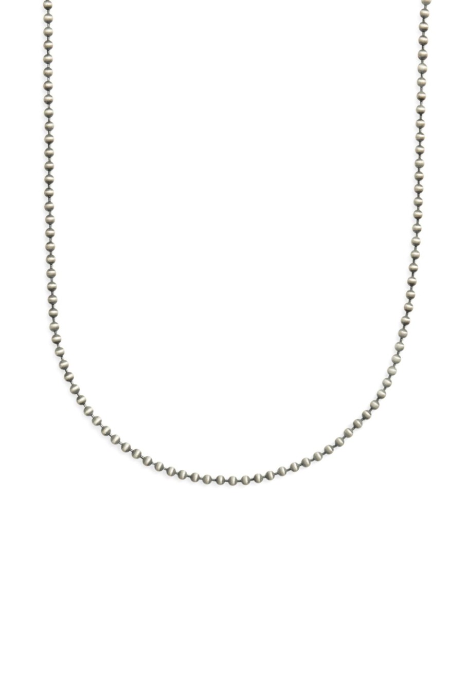 925 Sterling Silver | cernucci 925 Sterling Silver 925 Sterling Silver Oxidised Bead Chain