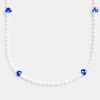 Necklaces | cernucci Necklaces 6Mm Freshwater Pearl Mushroom Bead Necklace