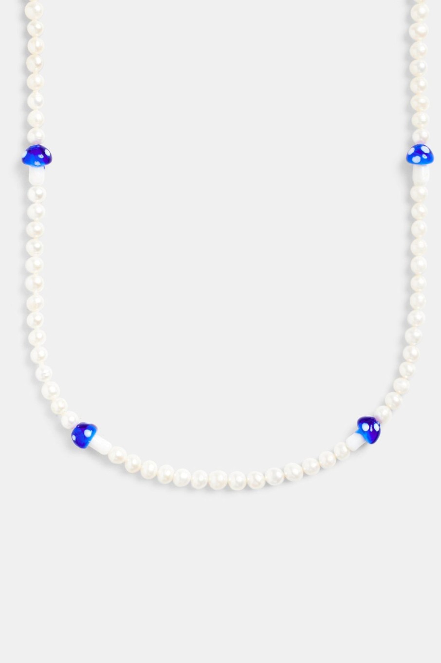 Necklaces | cernucci Necklaces 6Mm Freshwater Pearl Mushroom Bead Necklace