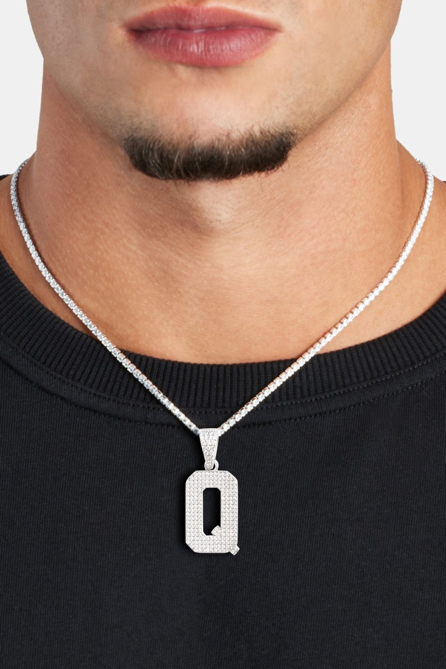 Pendants | cernucci Pendants Iced Q Pendant