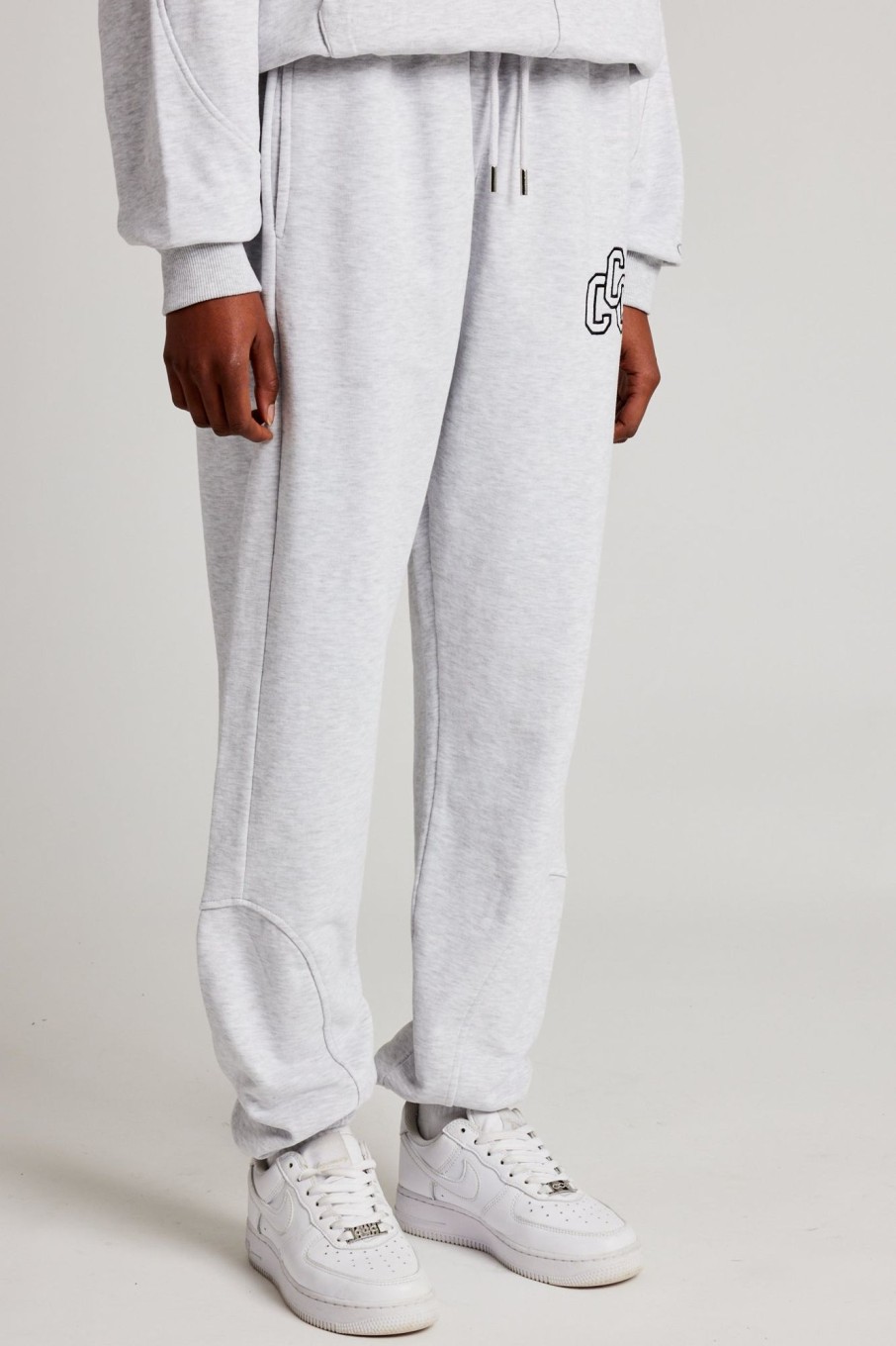 Trousers & Joggers | CLO-BOT-TRO Trousers & Joggers Ccc Applique Varsity Jogger - Grey Marl