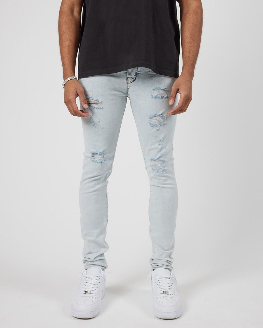 Jeans | CLO-BOT-DEN Jeans Skinny Ripped Jeans - Ice Blue