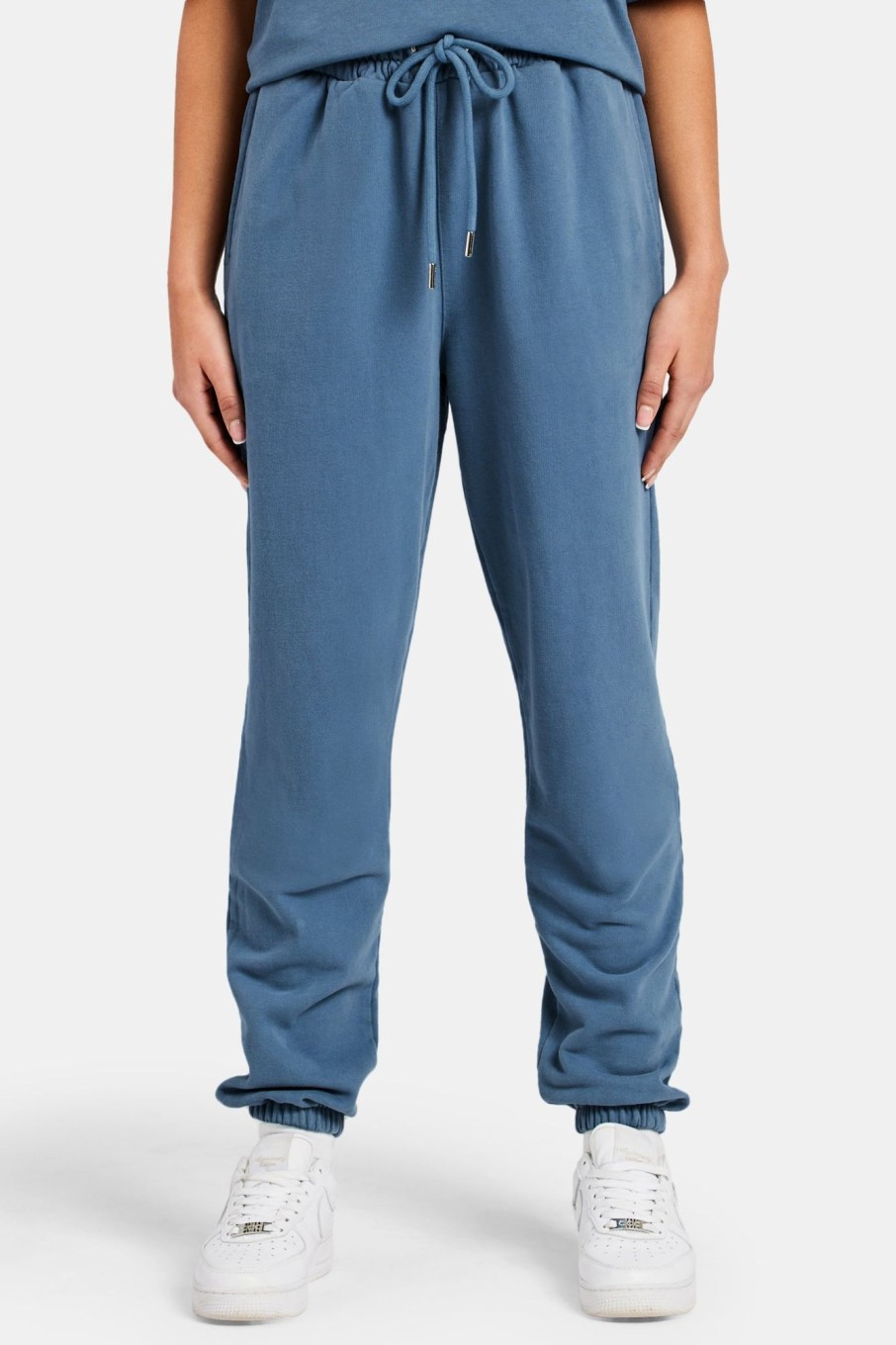 Trousers & Joggers | CLO-BOT-TRO Trousers & Joggers Ladies Cuffed Jogger - Steel Blue