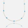 Necklaces | cernucci Necklaces 6Mm Pearl Necklace - Baby Blue Alternate