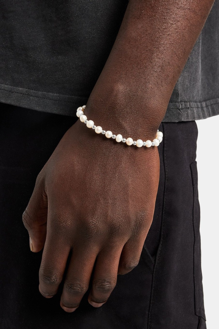 Pearl Necklaces & Bracelets | cernucci Pearl Necklaces & Bracelets Freshwater Pearl U0026 Bead Bracelet - White