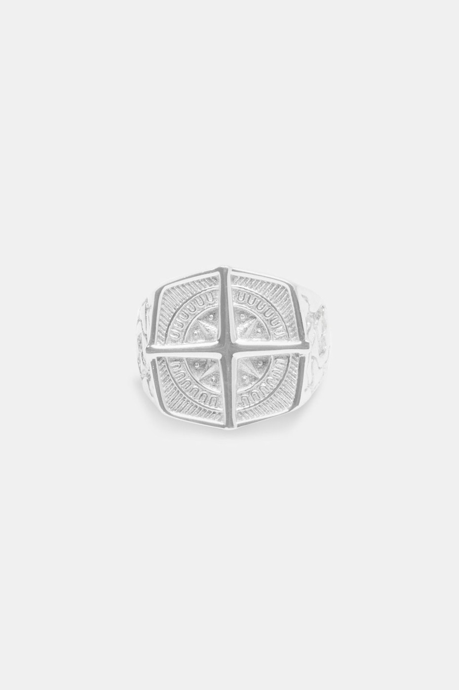 Rings | cernucci Rings Textured Compass Ring