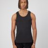 T-Shirts & Vests | CLO-TOP-TEE T-Shirts & Vests Slim Ribbed Vest - Black