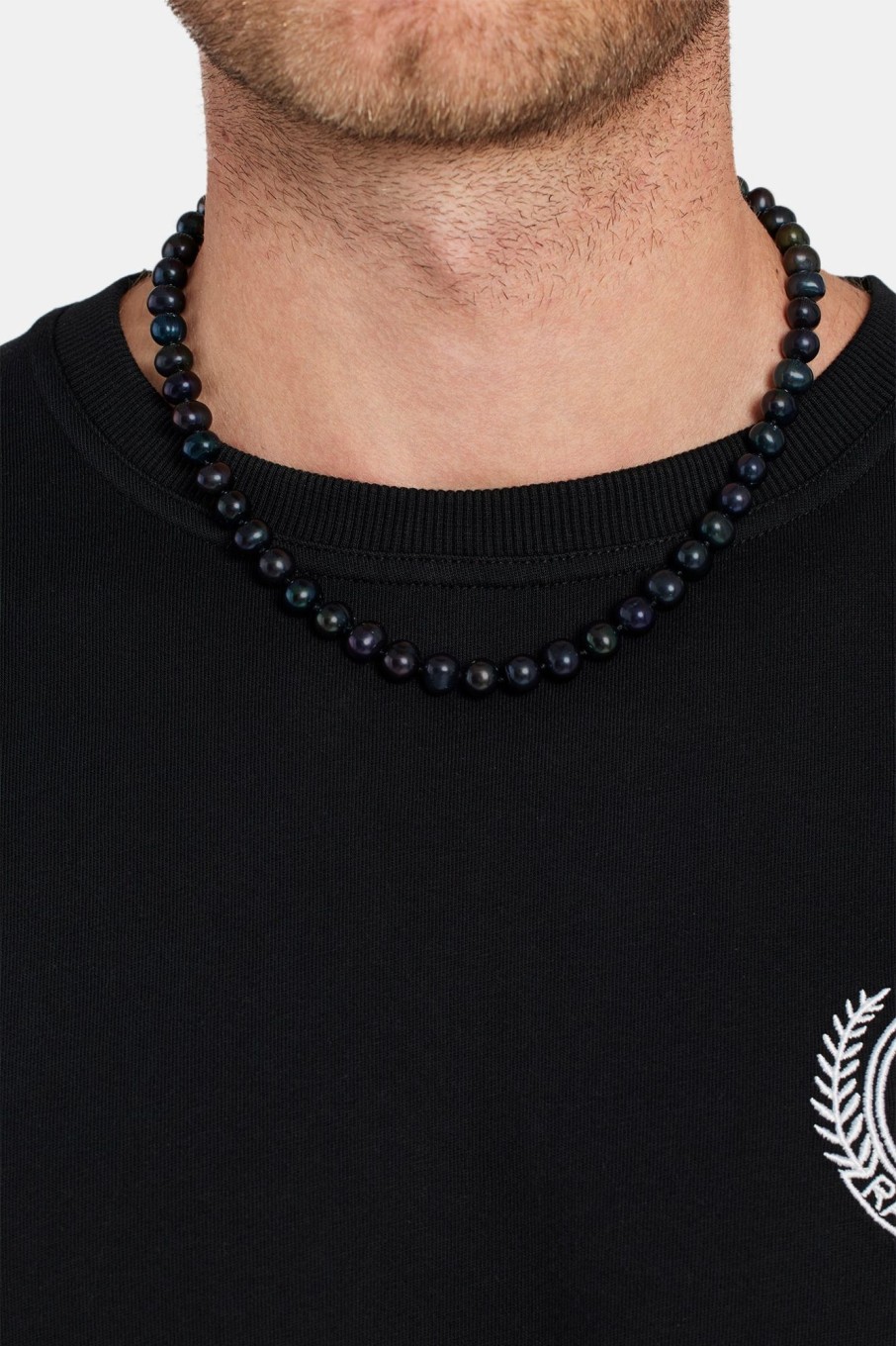 Necklaces | cernucci Necklaces 10Mm Oil Slick Freshwater Pearl Necklace