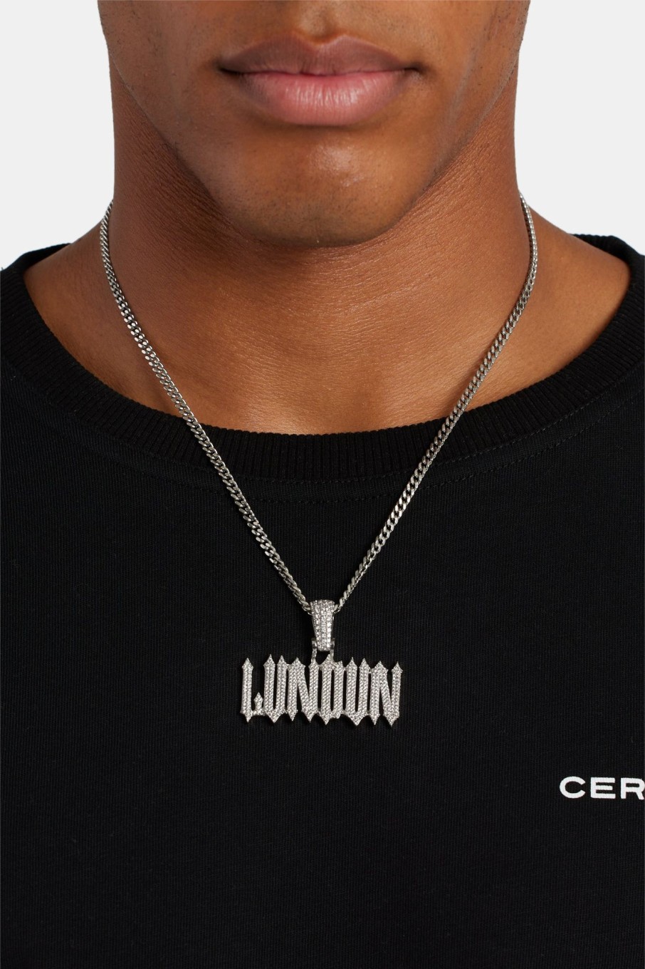 Custom Jewellery | JWL-CUST Custom Jewellery Custom Trap Font Pendant