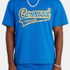 T-Shirts & Vests | cernucci T-Shirts & Vests Cernucci Varsity Mesh T-Shirt - Cobalt