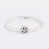 Pearl Necklaces & Bracelets | cernucci Pearl Necklaces & Bracelets Iced Face Motif Freshwater Pearl Bracelet