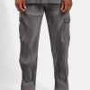 Trousers & Joggers | CLO-BOT-TRO Trousers & Joggers Relaxed Pleated Cargo Trouser - Dark Grey