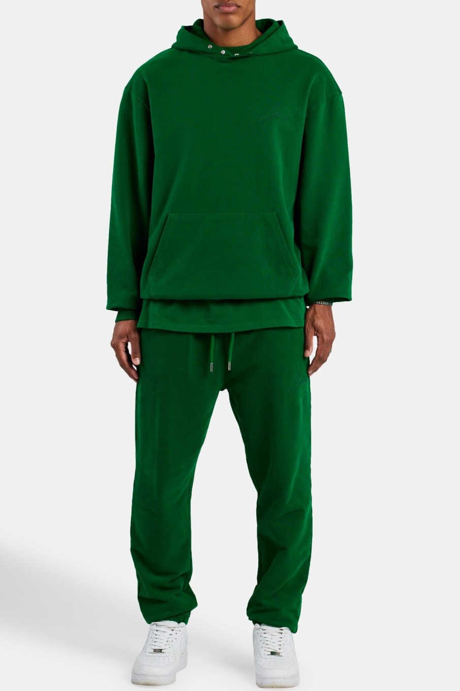 Trousers & Joggers | CLO-BOT-TRO Trousers & Joggers Cernucci Cuffed Jogger - Dark Green